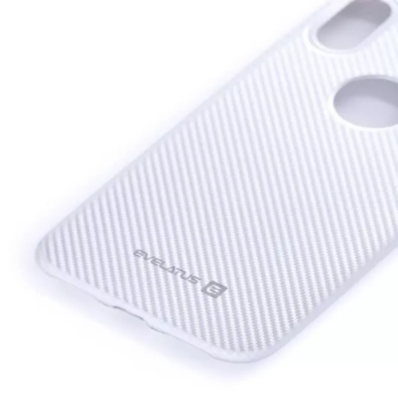 Evelatus Apple iPhone X Carbon Silver Protective Case