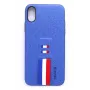 Evelatus Apple iPhone X Free Blue Liquid Silicone Case