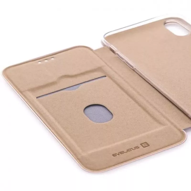 Evelatus Apple iPhone XR Book Case Gold