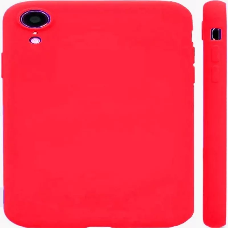 Evelatus Apple iPhone XR Nano Silicone Case Soft Touch TPU Red