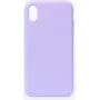 Evelatus Apple iPhone XR Premium Soft Touch Silicone Case Lilac Purple