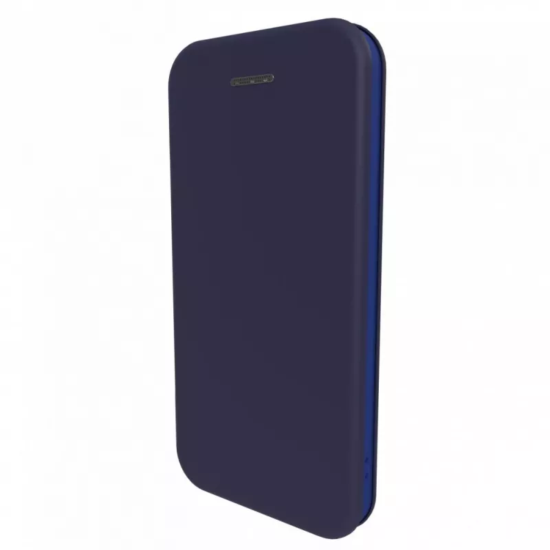 Evelatus Book Case for Xiaomi Redmi Note 8 / Redmi Note 8 2021, Dark Blue, PU Leather, Wallet Case with Card Slots and Kickstand