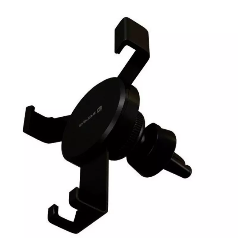 Evelatus Car Holder ECH03 Black - Universal Dashboard & Windshield Mount with Telescopic Arm and 360° Rotation