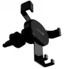 Evelatus Car Holder ECH03 Black - Universal Dashboard & Windshield Mount with Telescopic Arm and 360° Rotation