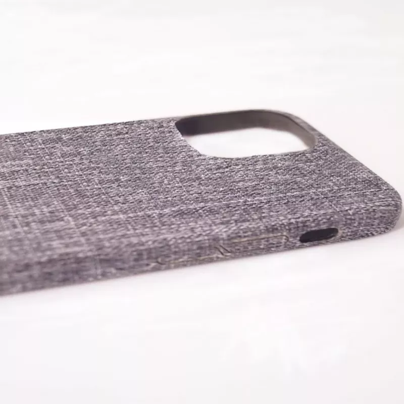 Evelatus Fabric Case for Apple iPhone 12/12 Pro EFC01 - Black