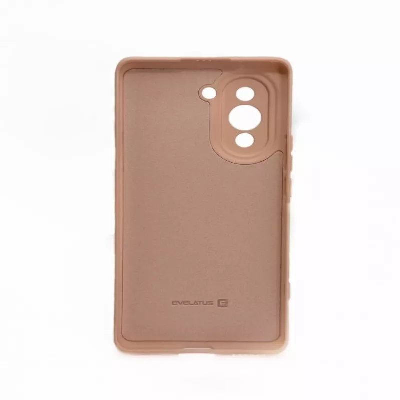 Evelatus Huawei Nova 10 Pro TPU Nano Silicone Case Soft Touch Beige
