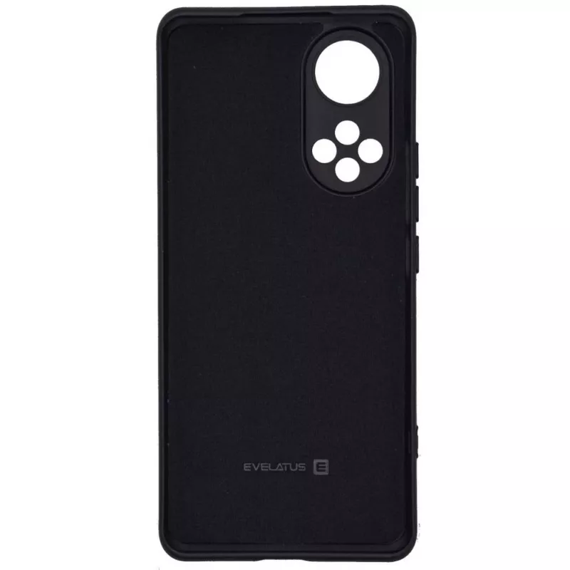 Evelatus Huawei Nova 9 Nano Silicone Case Soft Touch TPU Black