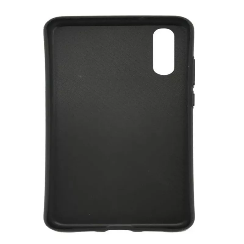 Evelatus Huawei P20 Lite TPU Case with Metal Plate for Magnetic Car Holder, Black