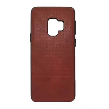 EVELATUS Huawei P20 Lite TPU Case with Metal Plate for Magnetic Car Mount Red