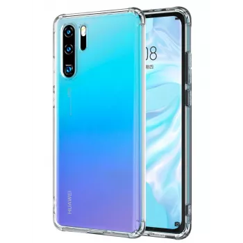 Evelatus Huawei P30 Pro Military Shockproof Transparent TPU Silicone Case