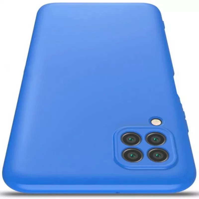 EVELATUS Huawei P40 Lite Nano Silicone Case Soft Touch TPU Blue
