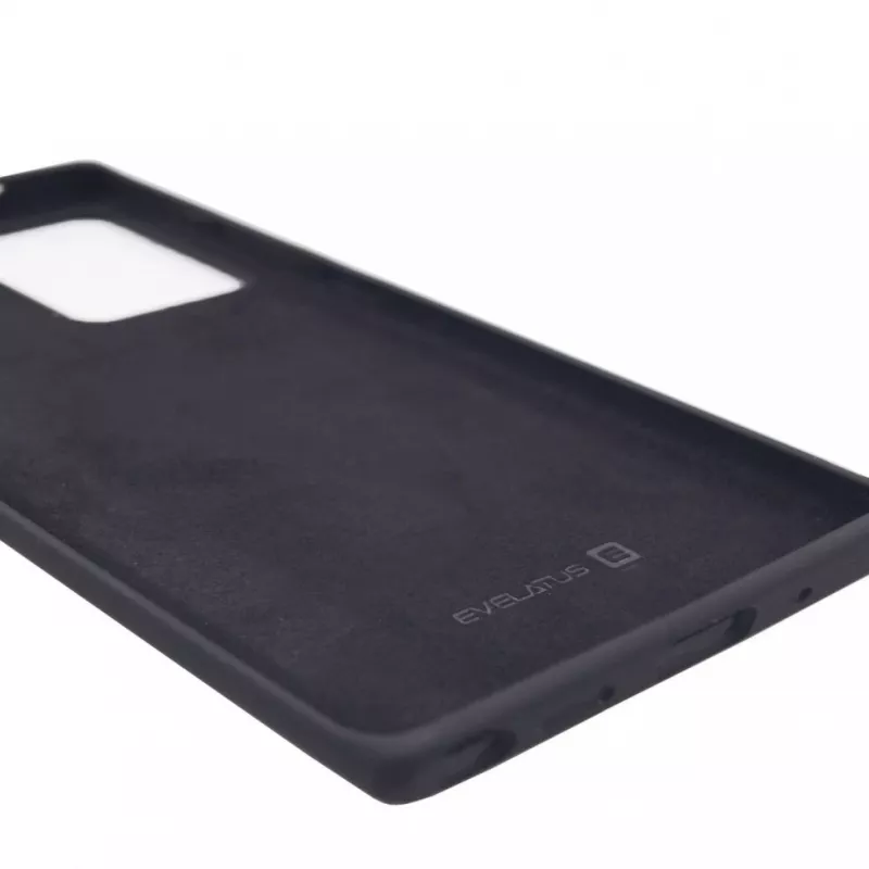 Evelatus Huawei P40 Pro Premium Soft Touch Silicone Case Black