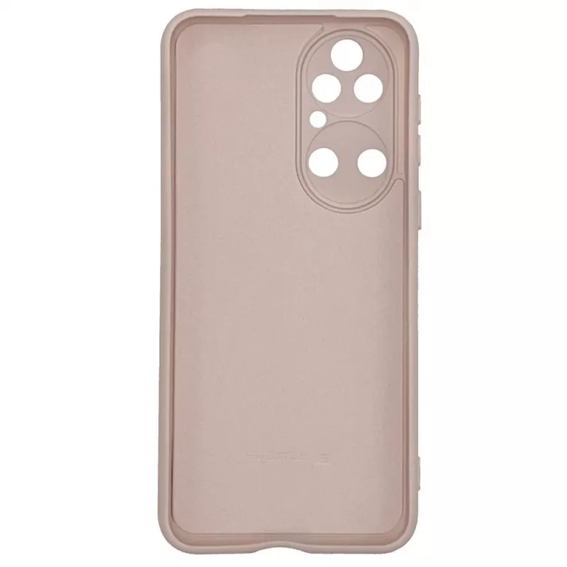 Evelatus Huawei P50 Nano Silicone Case Soft Touch TPU Beige