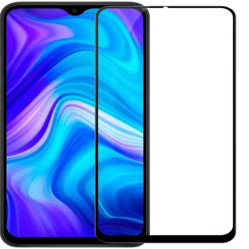 EVELATUS Huawei Y6p (2020) 2.5D Full Cover Japan Glue Glass Anti-Static Screen Protector