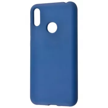 EVELATUS Huawei Y7 2019 Silicone Case Blue