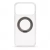 Evelatus Hybrid Case with MagSafe and 360° Metal Stand for iPhone 17 Pro Max, Transparent