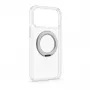 Evelatus Hybrid Case with MagSafe and 360° Metal Stand for iPhone 17 Pro Max, Transparent
