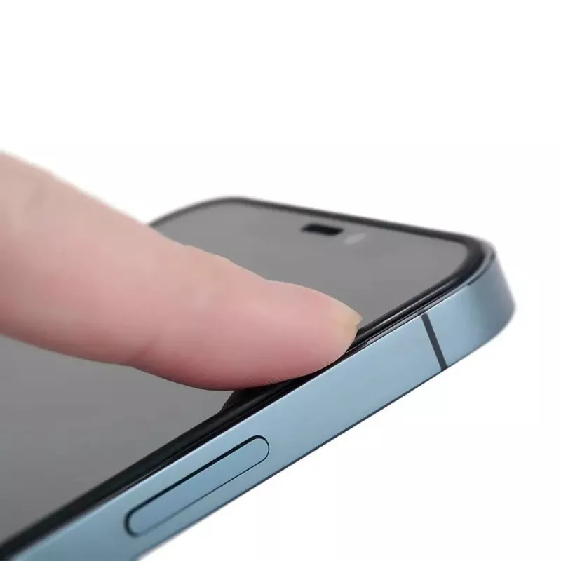 EVELATUS iPhone 14 Pro Rubber Anti-Broken 3D Glass Full Cover Japan Glue Anti-Static Screen Protector