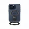 Evelatus Magnetic Phone Metal Ring Holder Black