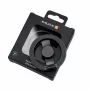 Evelatus Magnetic Phone Metal Ring Holder Black