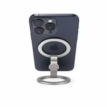 Evelatus Magnetic Phone Metal Ring Holder Silver