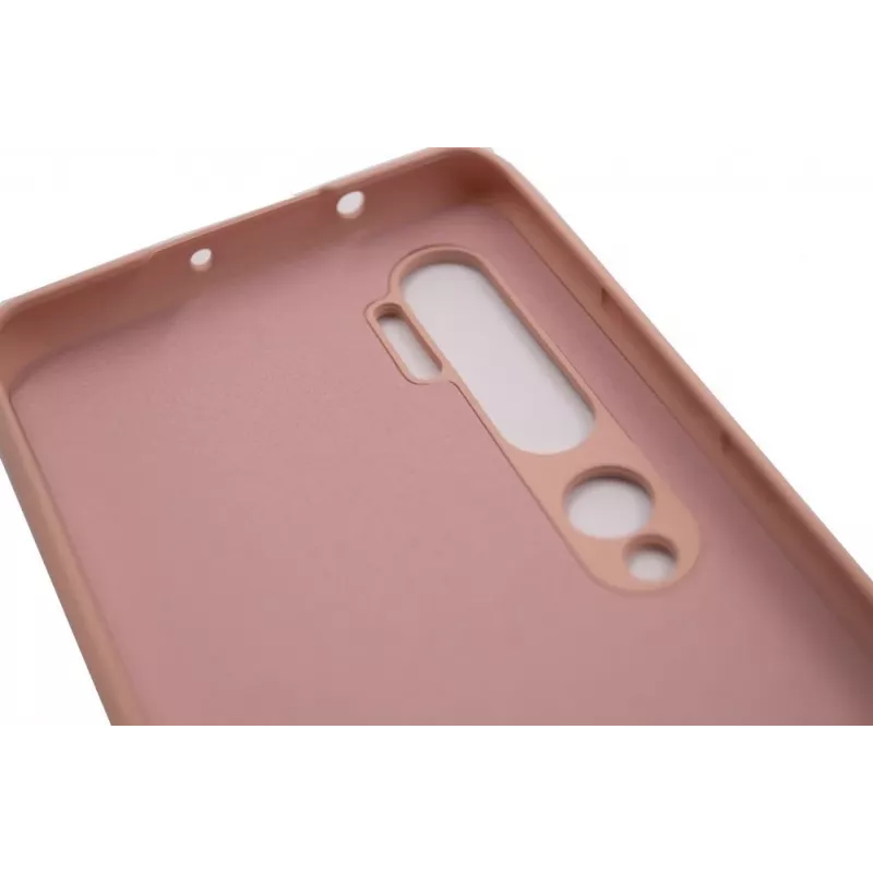 Evelatus Nano Silicone Case for Xiaomi Mi Note 10 / Mi Note 10 Pro - Soft Touch TPU, Light Pink