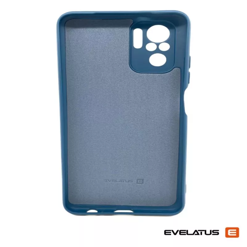 Evelatus Nano Silicone Case for Xiaomi Redmi Note 10 / Note 10S - Navy Blue
