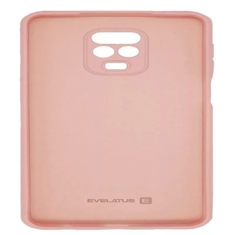 Evelatus Nano Silicone Case for Xiaomi Redmi Note 9 Pro / Redmi Note 9S - Soft Touch TPU - Beige