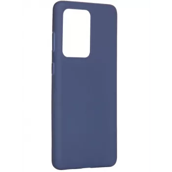Evelatus Nano Silicone Case Soft Touch TPU for Samsung Galaxy Note 20 Ultra Blue