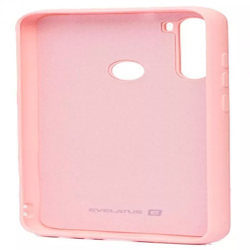 Evelatus Nano Silicone Case Soft Touch TPU for Xiaomi Redmi Note 8 / Redmi Note 8 2021 - Beige