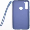 Evelatus Nano Silicone Case Soft Touch TPU for Xiaomi Redmi Note 8 / Redmi Note 8 2021 - Dark Blue