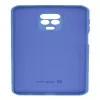 Evelatus Nano Silicone Case Soft Touch TPU for Xiaomi Redmi Note 9 Pro / Redmi Note 9S - Blue