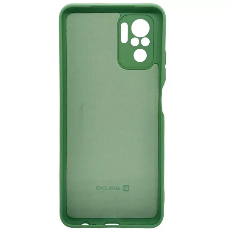 Evelatus Nano Silicone Case Soft Touch TPU Green for Xiaomi Redmi Note 10 / Note 10S