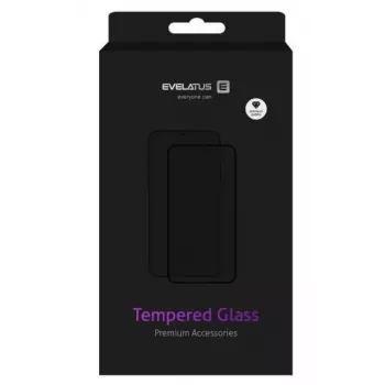 Evelatus Privacy 2.5D Silk Full Cover Tempered Glass Screen Protector for Apple iPhone 14 Pro Max 6.7 inch - Anti-Spy, Anti-Static, Japan Glue, 9H Hardness, Bubble-Free