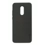 Evelatus Samsung A6 Plus 2018 TPU Case 2 with Metal Plate (Magnetic Car Holder Compatible) Black