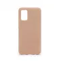 Evelatus Samsung Galaxy A02s Nano Silicone Case Soft Touch TPU Beige