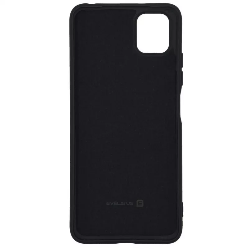 Evelatus Samsung Galaxy A03 Nano Silicone Case Soft Touch TPU Black