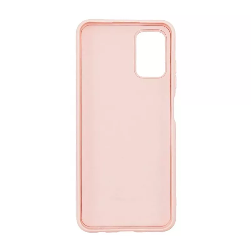 Evelatus Samsung Galaxy A03s Nano Silicone Case Soft Touch TPU Beige