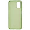 Evelatus Samsung Galaxy A03s Nano Silicone Case Soft Touch TPU Green