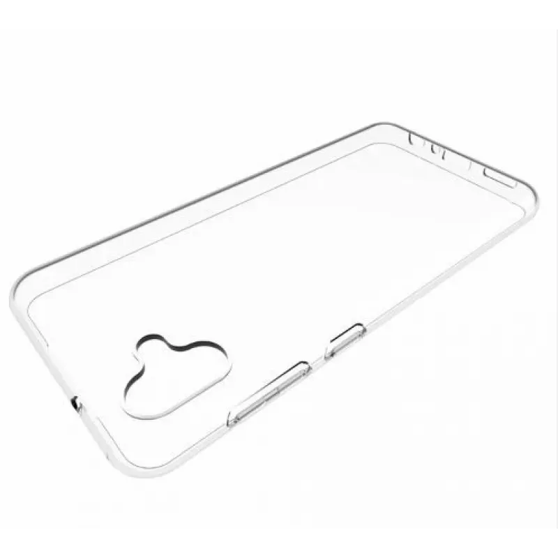 EVELATUS Samsung Galaxy A04E / A04 Clear Silicone Case 1.5mm TPU Transparent