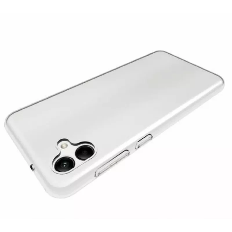EVELATUS Samsung Galaxy A04E / A04 Clear Silicone Case 1.5mm TPU Transparent