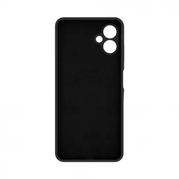 Evelatus Samsung Galaxy A06 5G Premium Magnetic Soft Touch Silicone Case Black