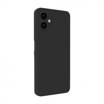 Evelatus Samsung Galaxy A06 5G Premium Magnetic Soft Touch Silicone Case Black