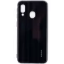 Evelatus Samsung Galaxy A10 Water Ripple Full Color Electroplating Tempered Glass Screen Protector Black