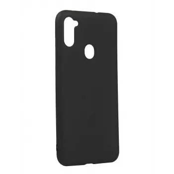 Evelatus Samsung Galaxy A11 Nano Silicone Case Soft Touch TPU Black