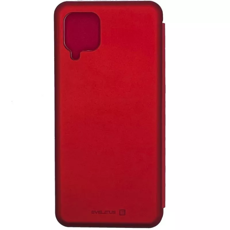 Evelatus Samsung Galaxy A12/M12 Book Case Red