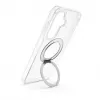 Evelatus Samsung Galaxy A17 4G / A17 5G Hybrid Case with MagSafe PC+TPU 360 Metal Stand Transparent