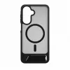 Evelatus Samsung Galaxy A17 4G / A17 5G Rubber Coated MagSafe With Stand Case Black
