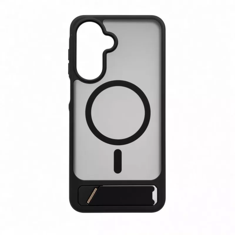 Evelatus Samsung Galaxy A17 4G / A17 5G Rubber Coated MagSafe With Stand Case Black