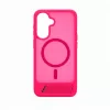 Evelatus Samsung Galaxy A17 4G / A17 5G Rubber Coated MagSafe With Stand Case Hot Pink